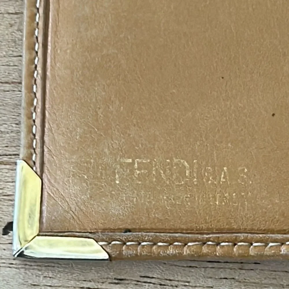 Fendi vintage wallet card holder as is